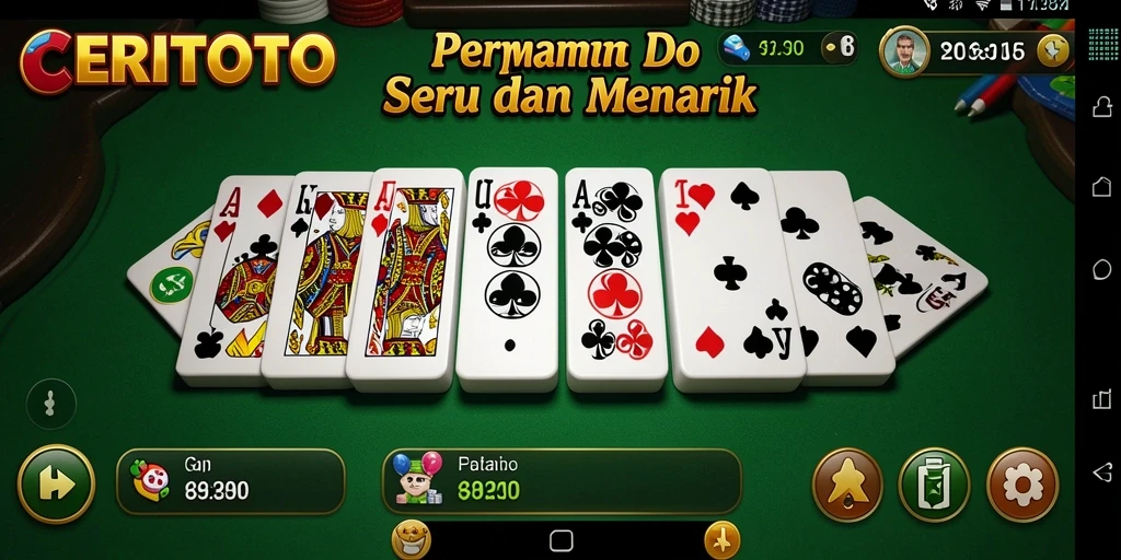 Tampilan gameplay CERITOTO yang menarik dan interaktif.