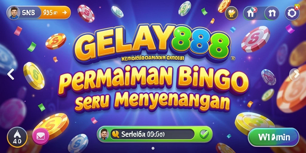 Tampilan menarik dari gameplay Bingo di GELAY88.